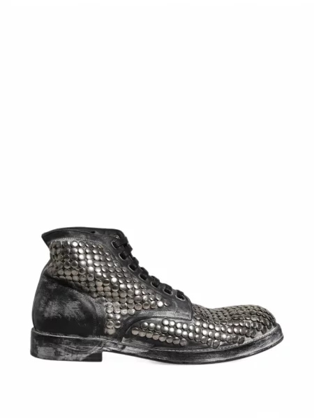 Cizme scurte Dolce & Gabbana din piele negru