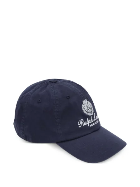 Риза Polo Ralph Lauren на райета с принт с кръгло деколте сиво