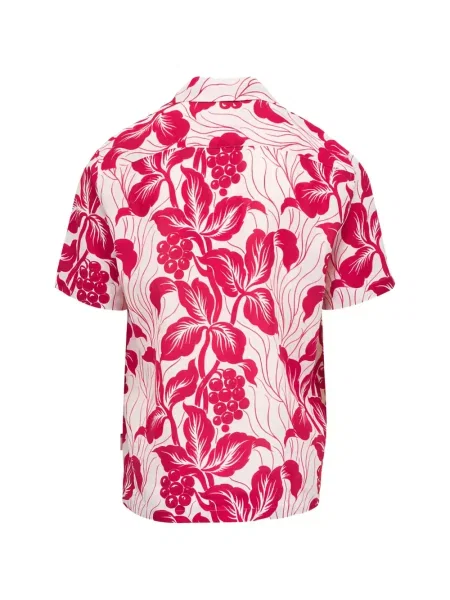 Cămașă Orlebar Brown cu model floral alb