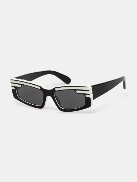 Sunčane naočale Fiorucci Rectangular Wing za žene crna