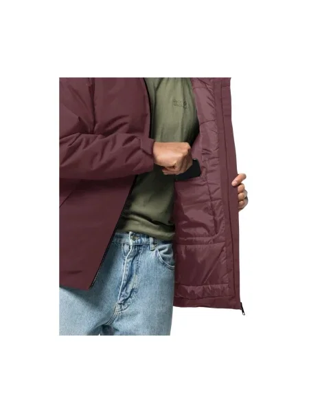 Geacă Jack Wolfskin bordo