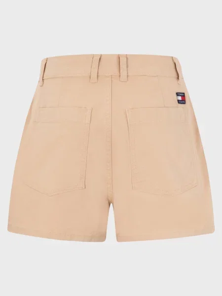 Джинсові шорти Tommy Jeans бежеві