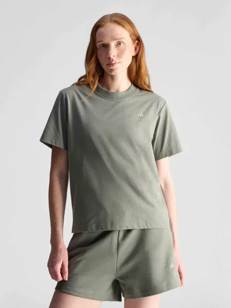 Футболка спортивна adidas зелений