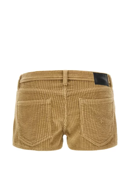 Pantaloni scurți R13 de catifea cord