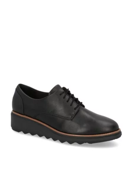 Elegantní polobotky Clarks černé