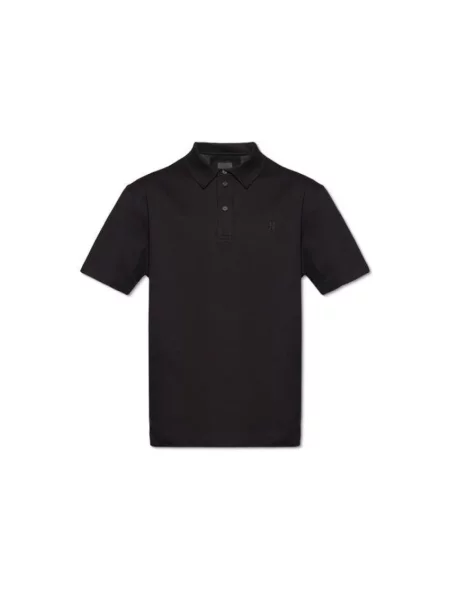 Haftowana koszulka polo Givenchy czarna