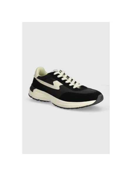 Sneakersy S.w.c Stepney Workers Club zamszowe czarne