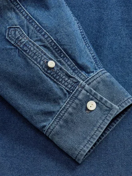 Košulja Ralph Lauren Rrl plava