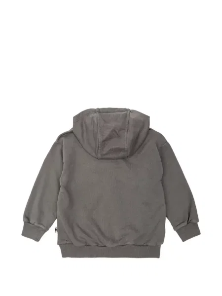 Bluza z kapturem dziecięca Mini Rodini szara