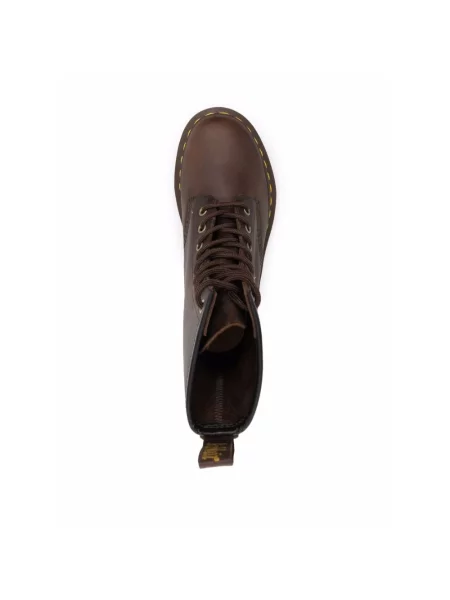 Botki Dr. Martens skórzane klasyczne brązowe