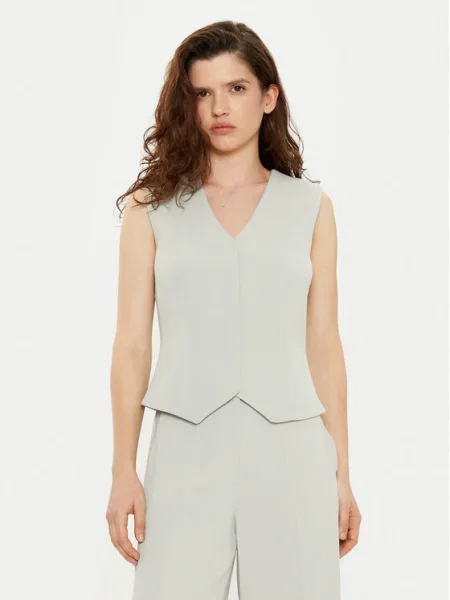 Calvin Klein Vestă elegantă gri