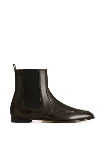 Botine chelsea Kiton din piele maro