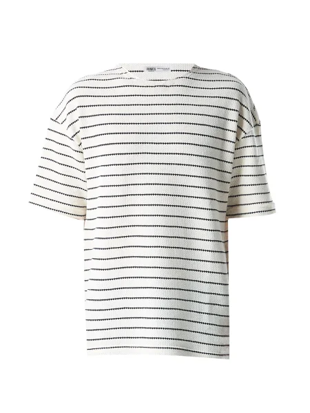 VAMOS CLO Tricou negru alb