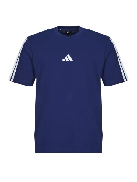 Prugasta majica Adidas plava