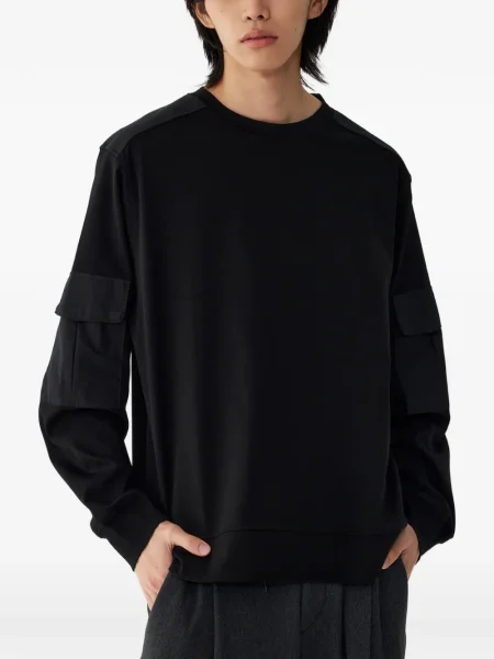 Dlouhé tričko Tomboy černé