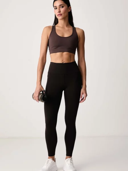 Pantaloni sport Skechers maro