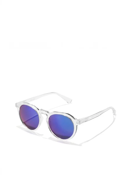 HAWKERS Okulary przeciwsłoneczne męskie WARWICK RAW TRANSPARENT SKY białe