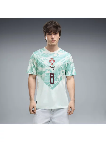 PUMA wyjazdowa koszulka zawodnicza Portugalii Akcesoria S biały