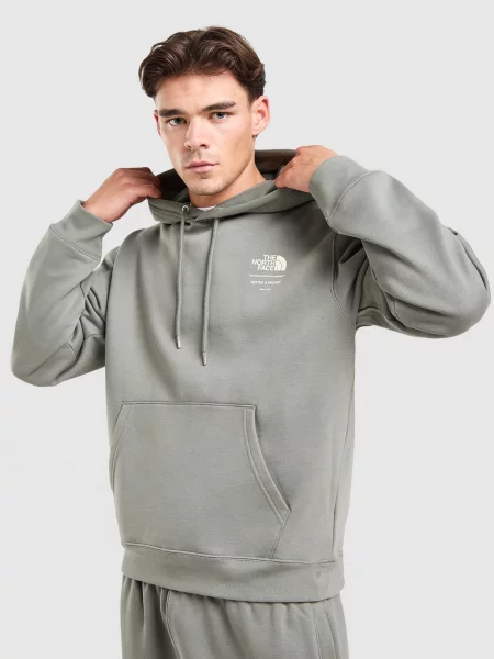 The North Face Bluza Z Kapturem Tested & Proven brązowa