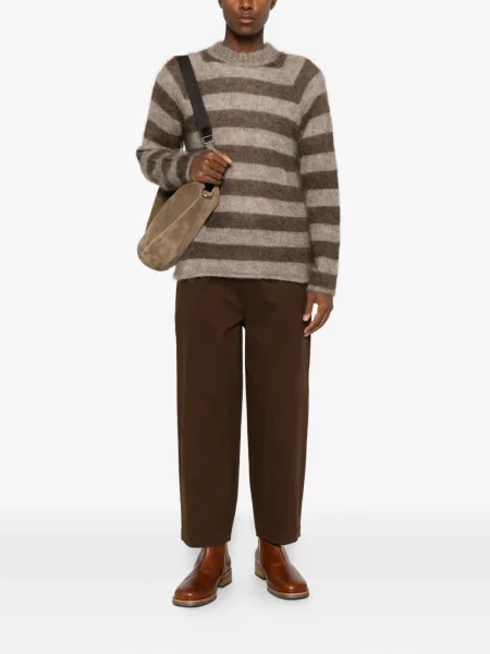 Pulover Emporio Armani de mohair maro