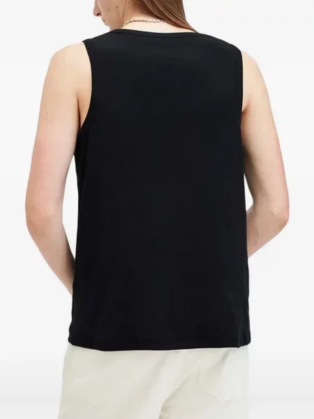 Vestă Allsaints tricotate negru