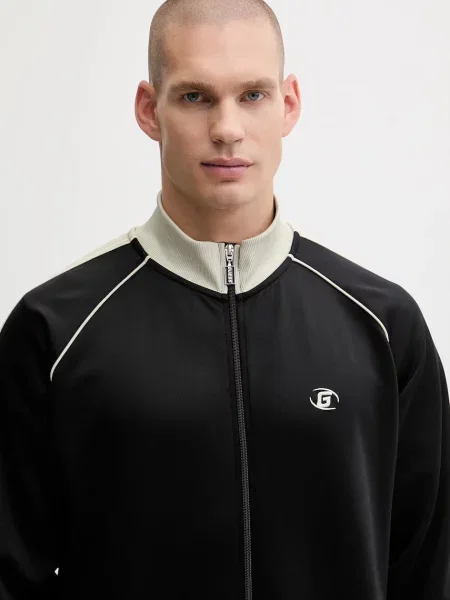 Свитер Guess с аппликацией черный