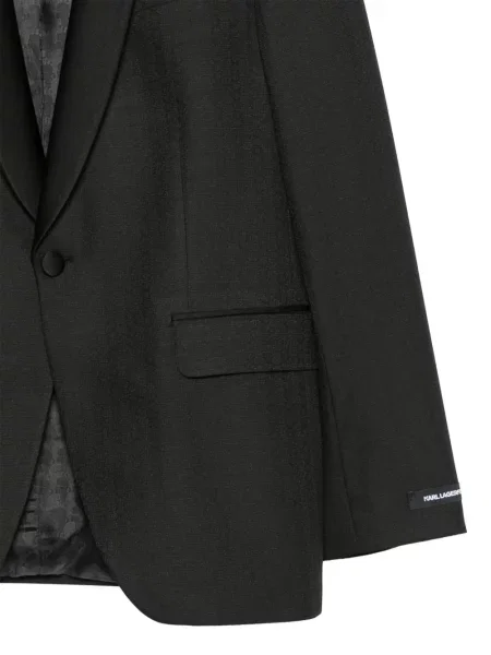 Sacou Karl Lagerfeld cu rever negru