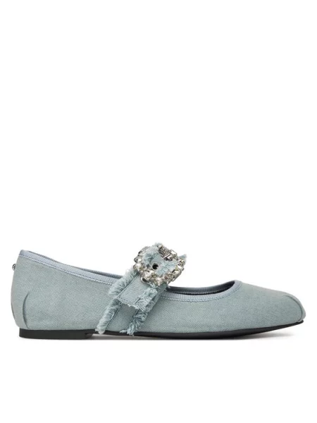 BUFFALO Baleríny Daphne světlemodrá modré