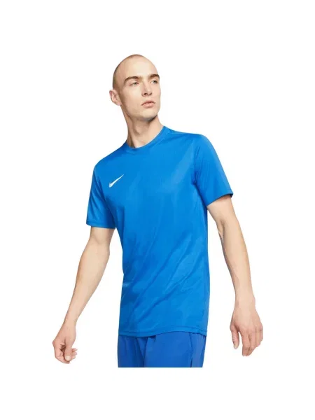 Koszulka Z Krótkim Rękawem Unisex Dla Dorosłych Dry Park VII niebieska