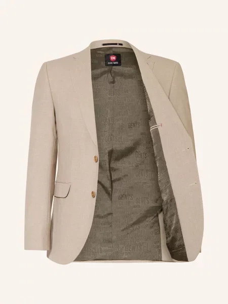Cg Club Of Gents Oblekové Sako Cg Colvin Sv Slim Fit 23 dunkelbeige