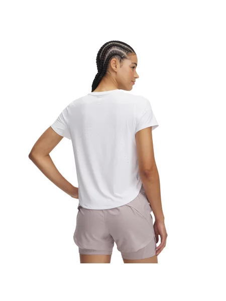 Póló Under Armour Launch Elite Shortsleeve White XL fehér