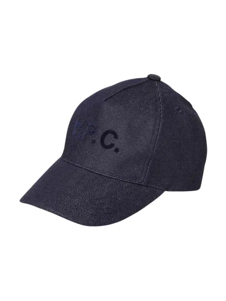 Czapka z daszkiem A.p.c. niebieska