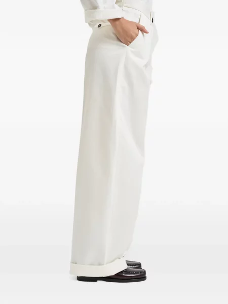 Pantaloni Nine In The Morning alb