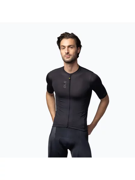 Футболка велосипедна Alé Color Block black чорна