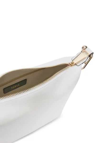 Geantă de mână Furla din piele alb