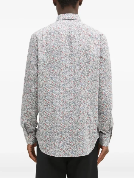 Cămașă Paul Smith cu model floral cu imagine albastru