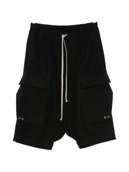 Pantaloni scurți cargo Rick Owens negru