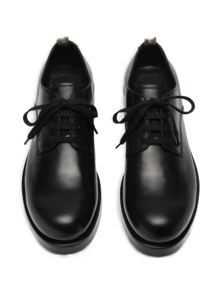 Pantofi Officine Creative cu șireturi din piele negru