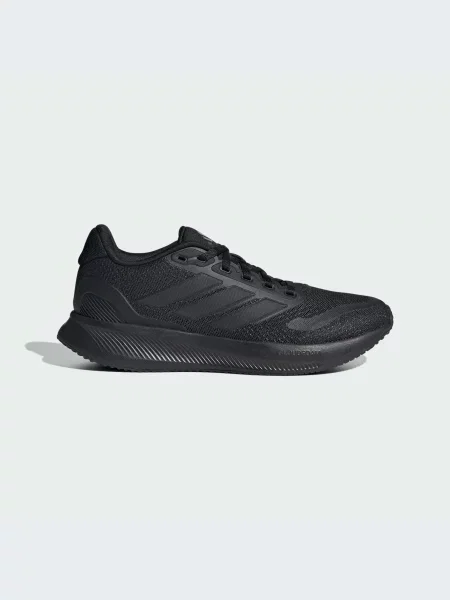 Дитячі Кросівки повсякденні adidas Runfalcon перероблений поліестер/бавовна чорний