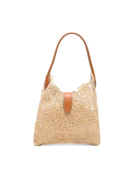 Torebka hobo Ermanno Scervino beżowa