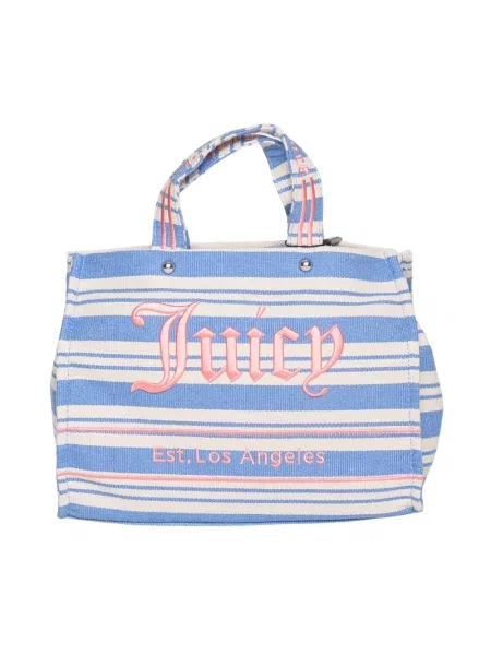 Pasek Juicy Couture z paskiem niebieski
