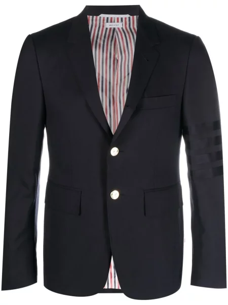 Sacou Thom Browne cu dungi albastru
