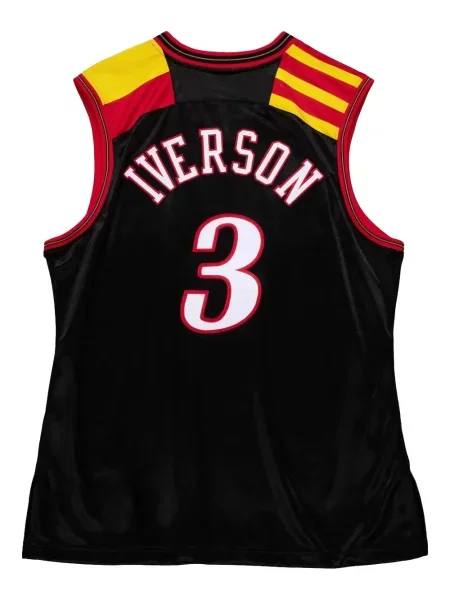 Džersinė marškiniai Mitchell & Ness juoda