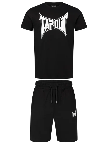 Tapout Costum de trening Fallon negru alb