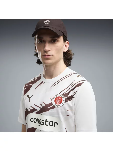 PUMA koszulka wyjazdowa FC St. Pauli Odzież S biały