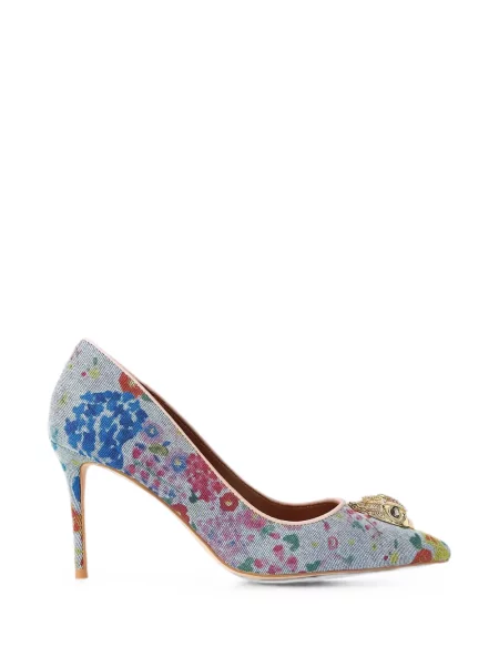 Pantofi cu toc Kurt Geiger London cu model floral cu imagine albastru