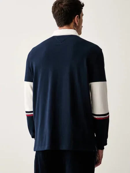 Tommy Jeans longsleeve granatowa