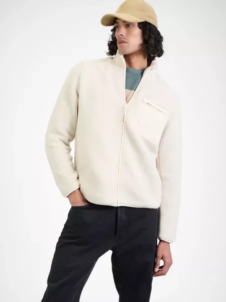 Only & Sons Jachetă fleece deschis gri