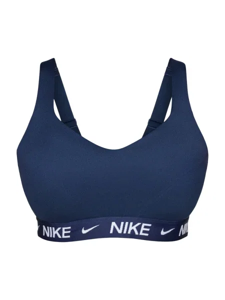 NIKE Športová podprsenka INDY námornícka modrá biela