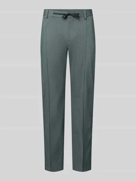 Spodnie Regular Waist z trokami ściągającymi w talii S.oliver Black Label miętowe